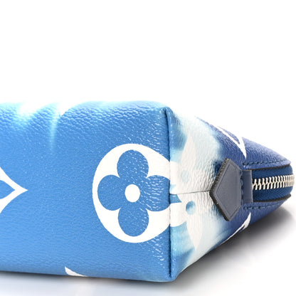 Louis Vuitton Monogram Giant Escale Cosmetic Pouch Blue 9 of 9