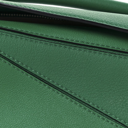 Loewe Calfskin Mini Puzzle Bag Jungle Green 8 of 13