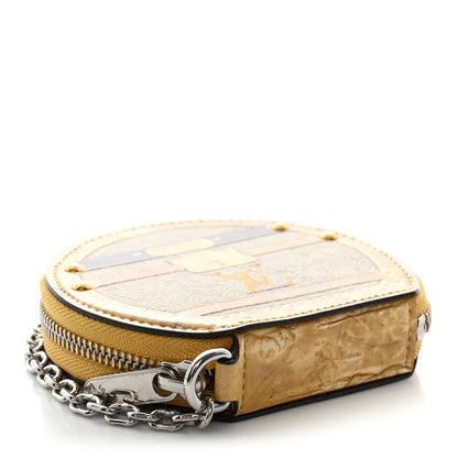 Louis Vuitton Transformed Monogram Time Trunks Micro Boite Chapeau Coin Purse Beige 4 of 8