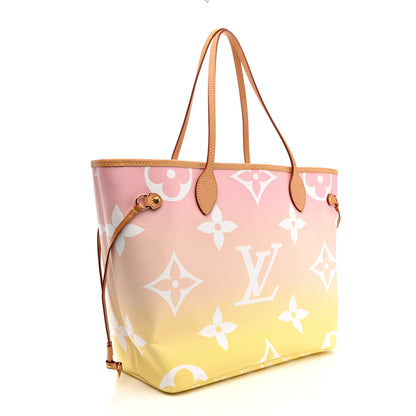 Louis Vuitton Monogram Giant By The Pool Neverfull MM Light Pink 3 of 10