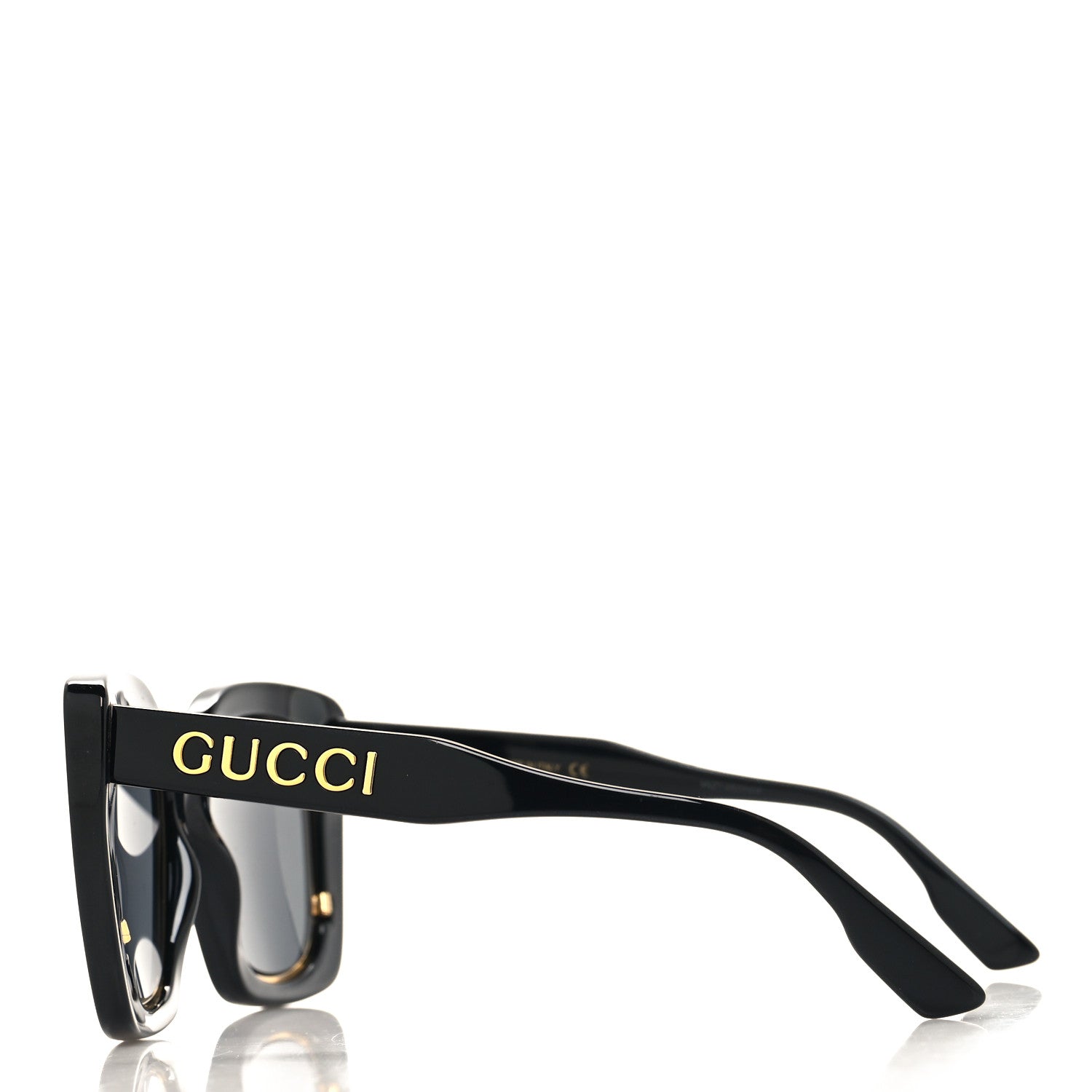 Gucci Acetate Oversize Sunglasses GG1151S Black 3 of 7