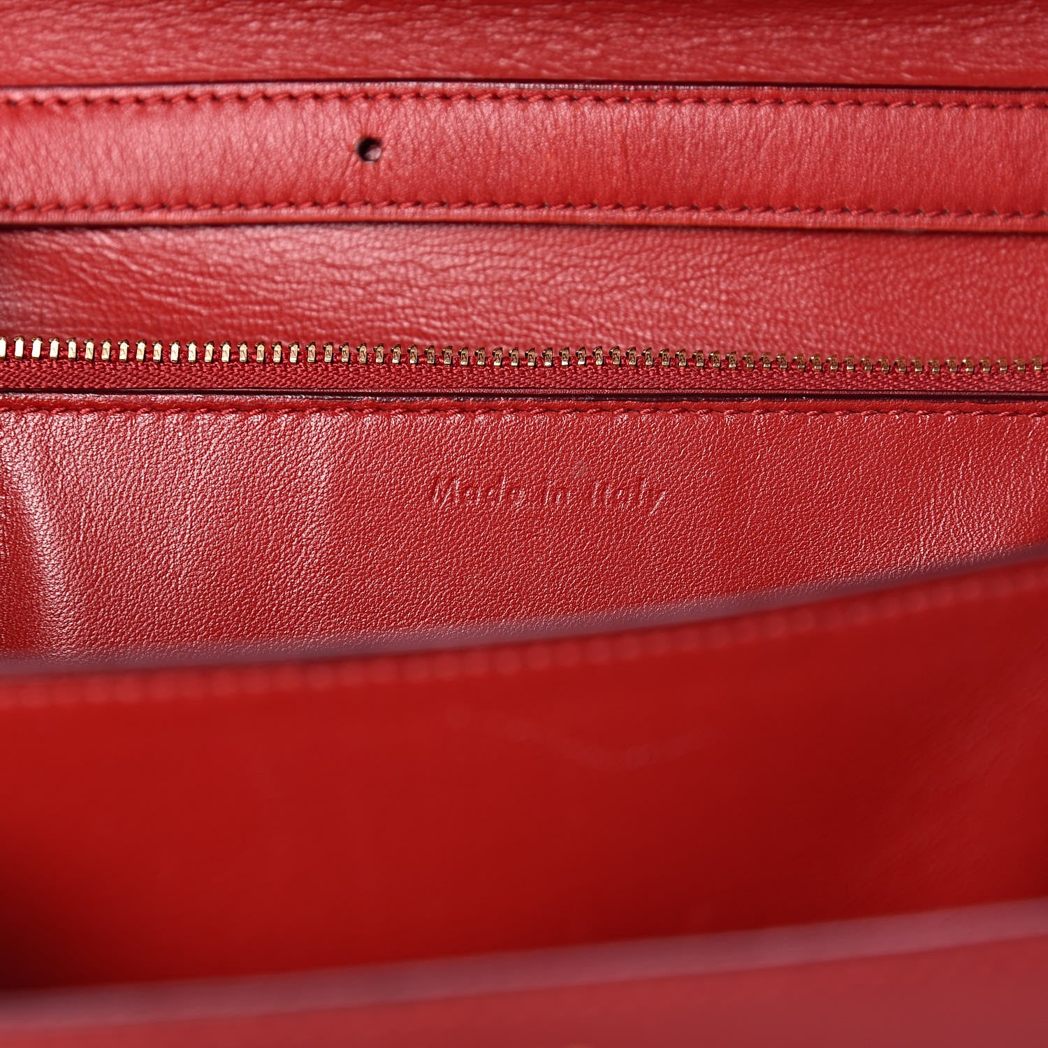 Celine Box Calfskin Medium Classic Box Flap Bag Red 7 of 13