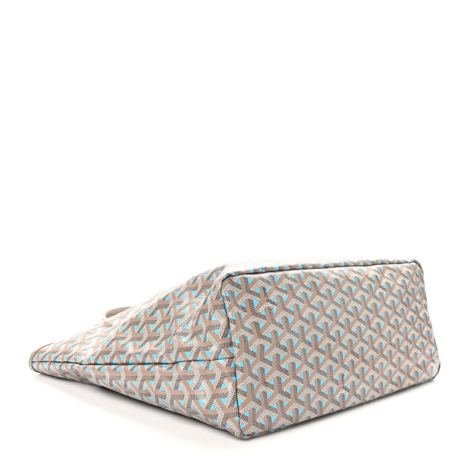 Goyard Goyardine Saint Louis Claire Voie PM Grege Turquoise 5 of 11