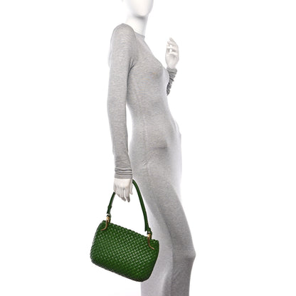 Bottega Veneta Nappa Intrecciato Small Clicker Shoulder Bag Avocado 3 of 11