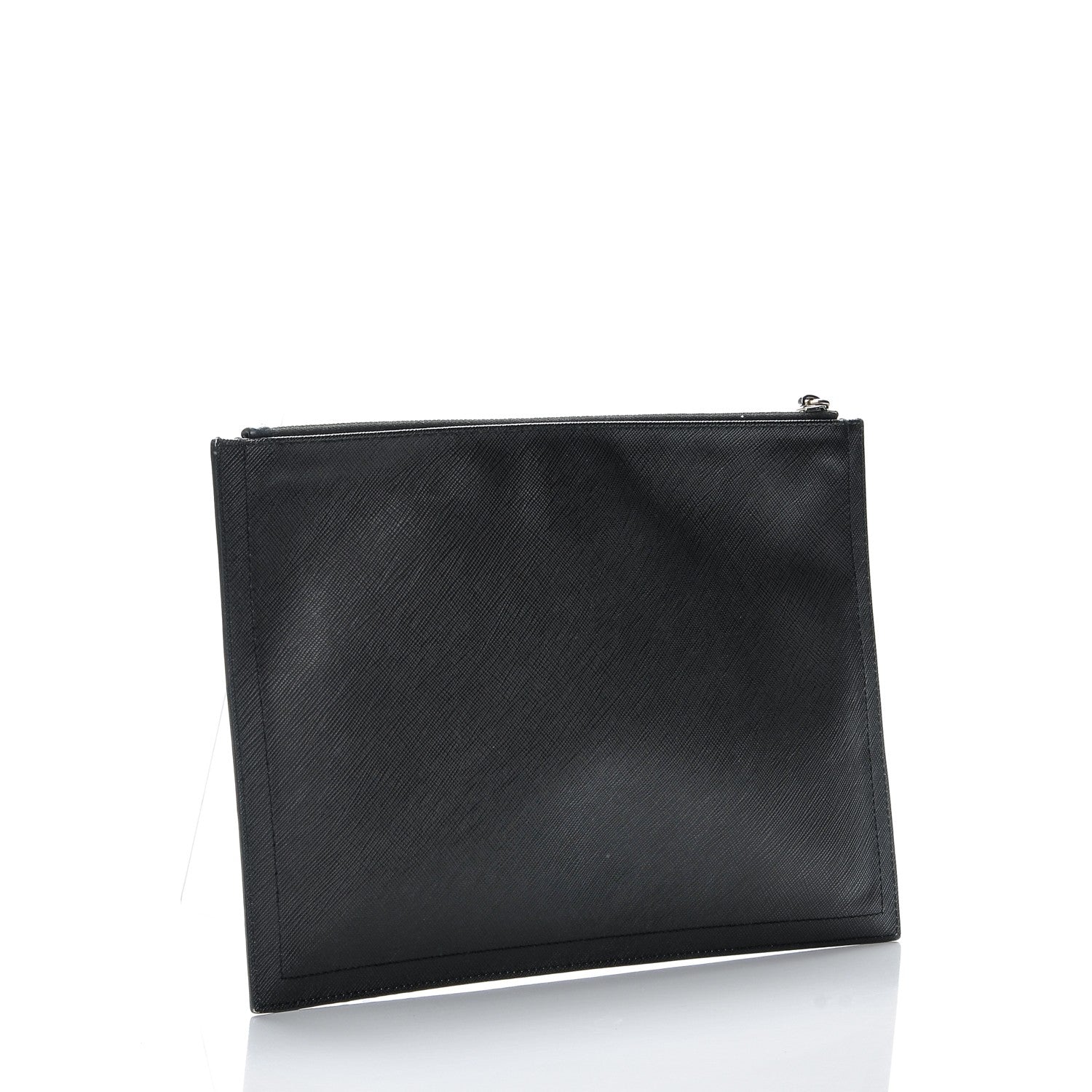 Givenchy Textured Coated Canvas Favelas Medium Antigona Pouch Black 3 of 9