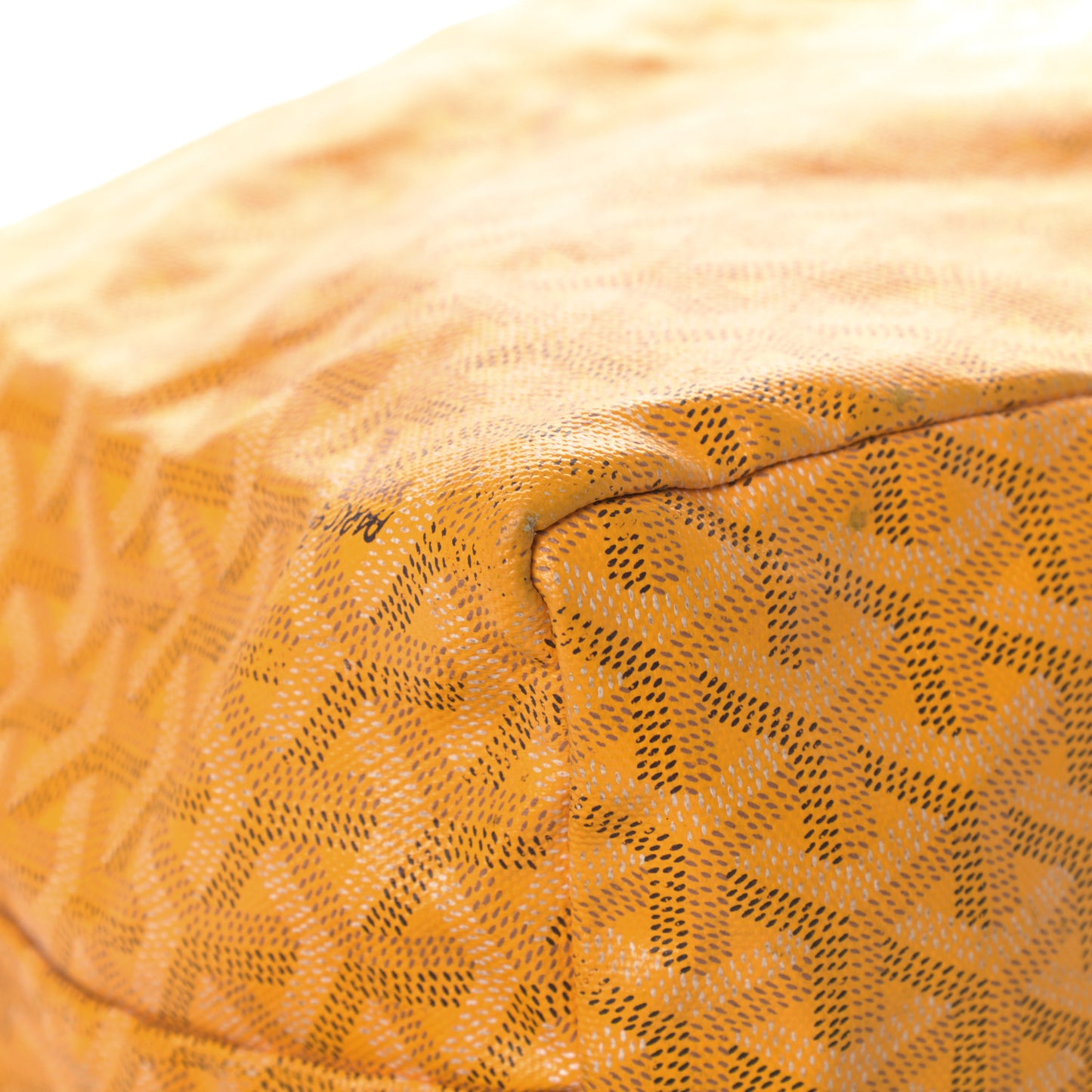 Goyardine Saint Louis PM Yellow