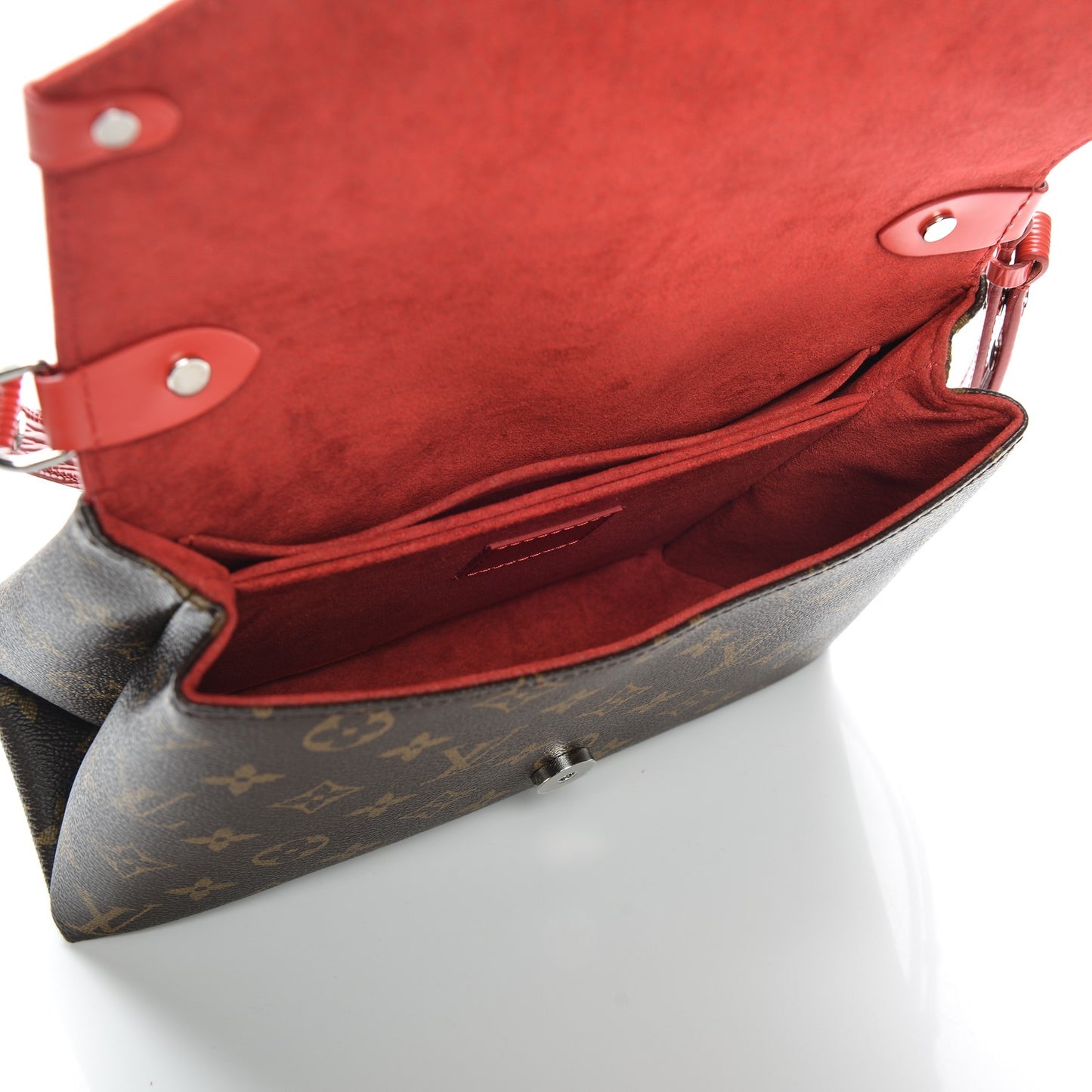 Monogram Epi Saint Michel Coquelicot