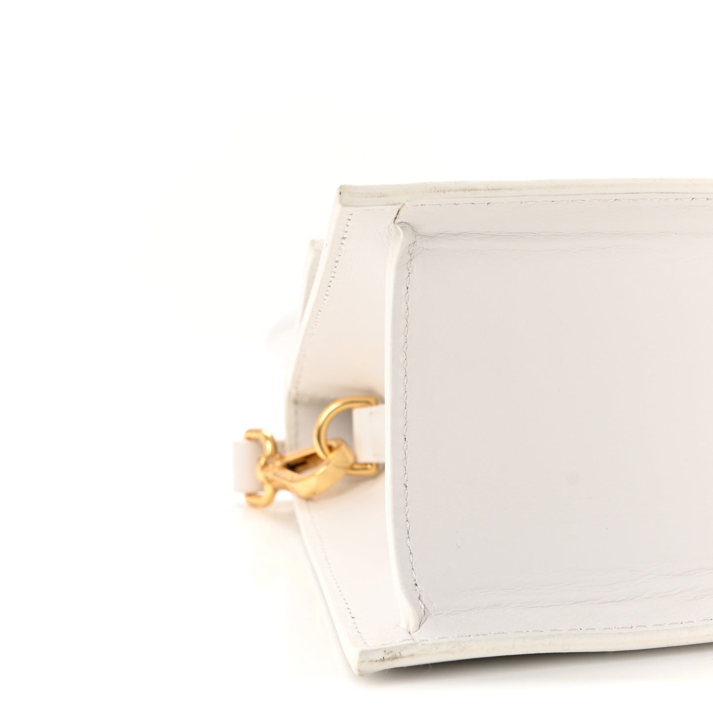 Smooth Calfskin Le Grand Chiquito White