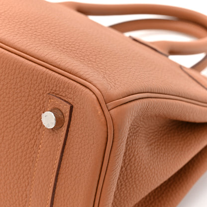 Hermes Togo Swift Officier Birkin 30 Gold Ambre 13 of 14