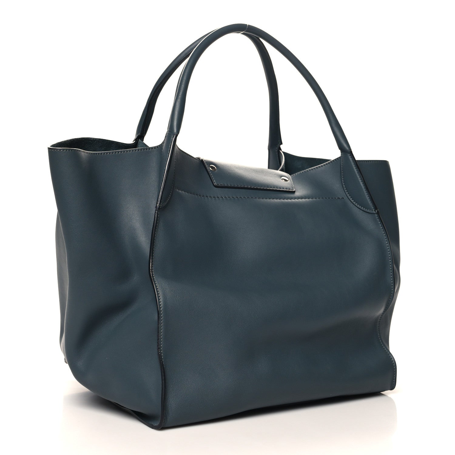 Celine Smooth Calfskin Medium Big Bag Slate Blue 3 of 12