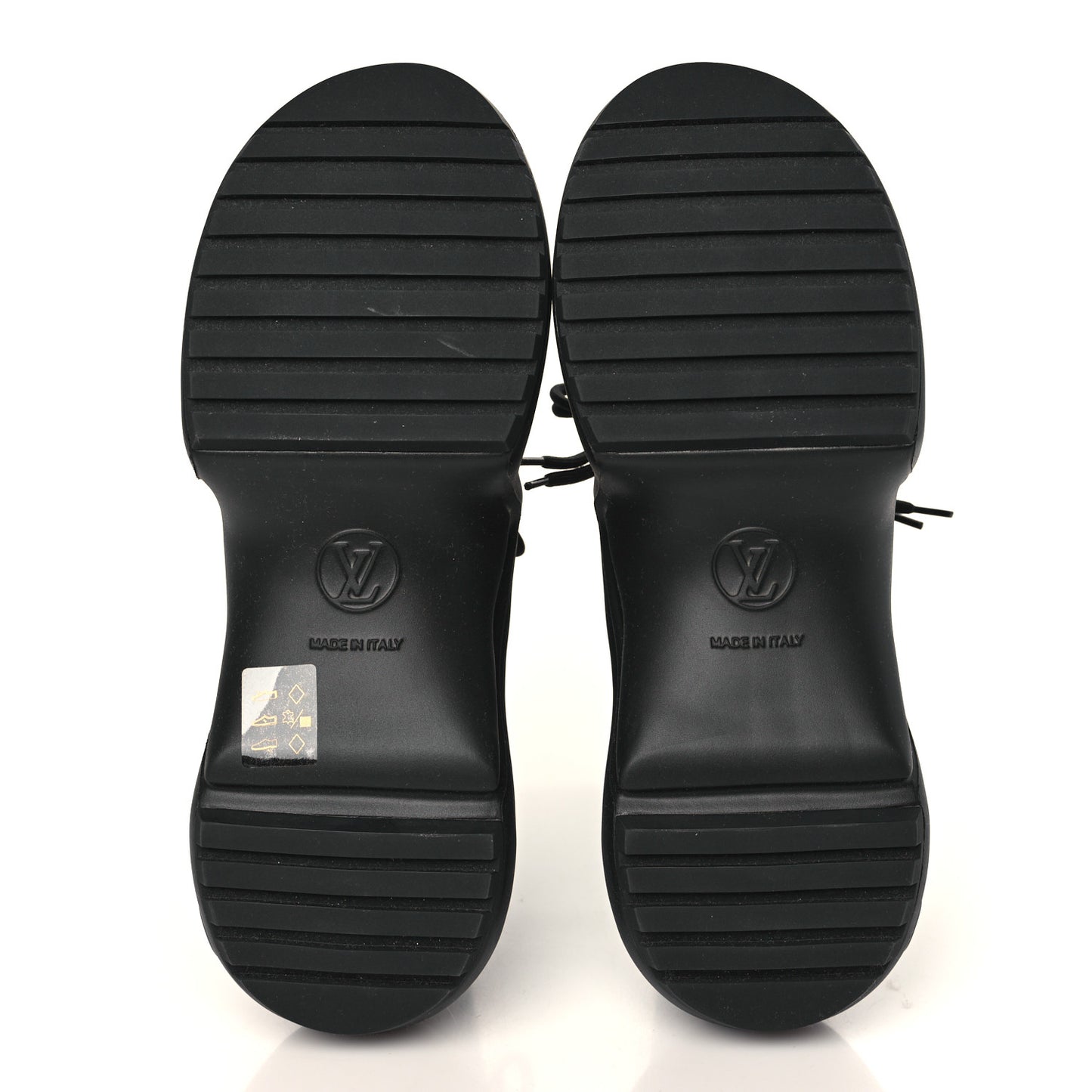 Mat Rubber Monogram LV Archlight Sneaker Boots 38 Black