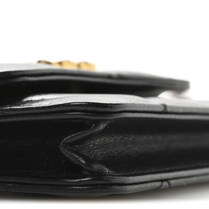 Chanel Lambskin Quilted Chanel 19 Flap Belt Bag Black 10 of 12