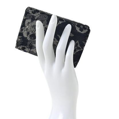 Louis Vuitton Monogram Tapestry Pocket Organizer Bleu 2 of 6