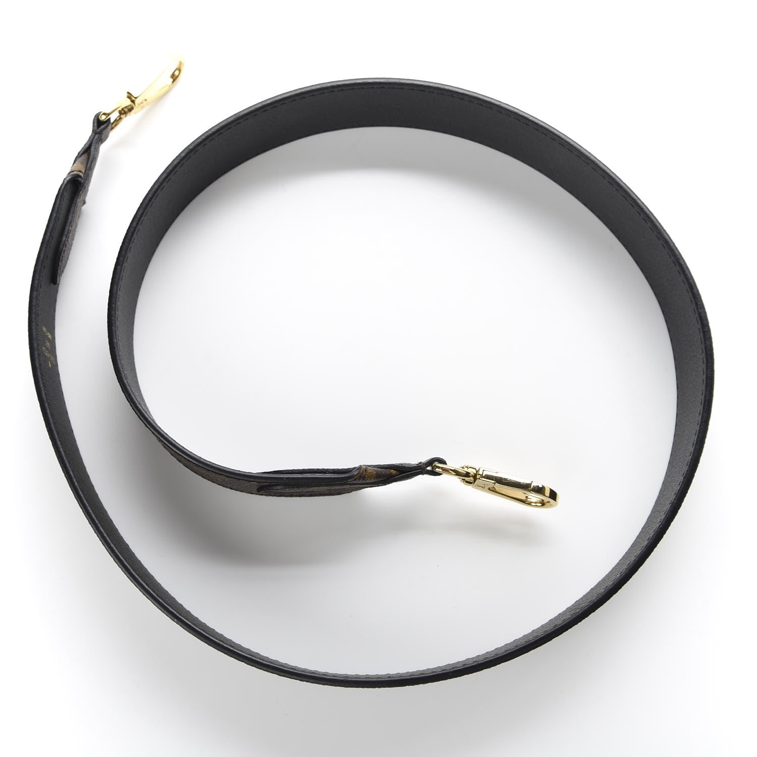 Louis Vuitton Monogram Bandouliere Shoulder Strap Black 5 of 6