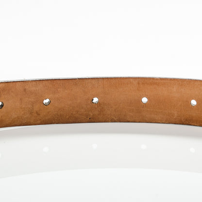 Louis Vuitton Monogram Ceinture Belt Silver Buckle 80 32 7 of 9