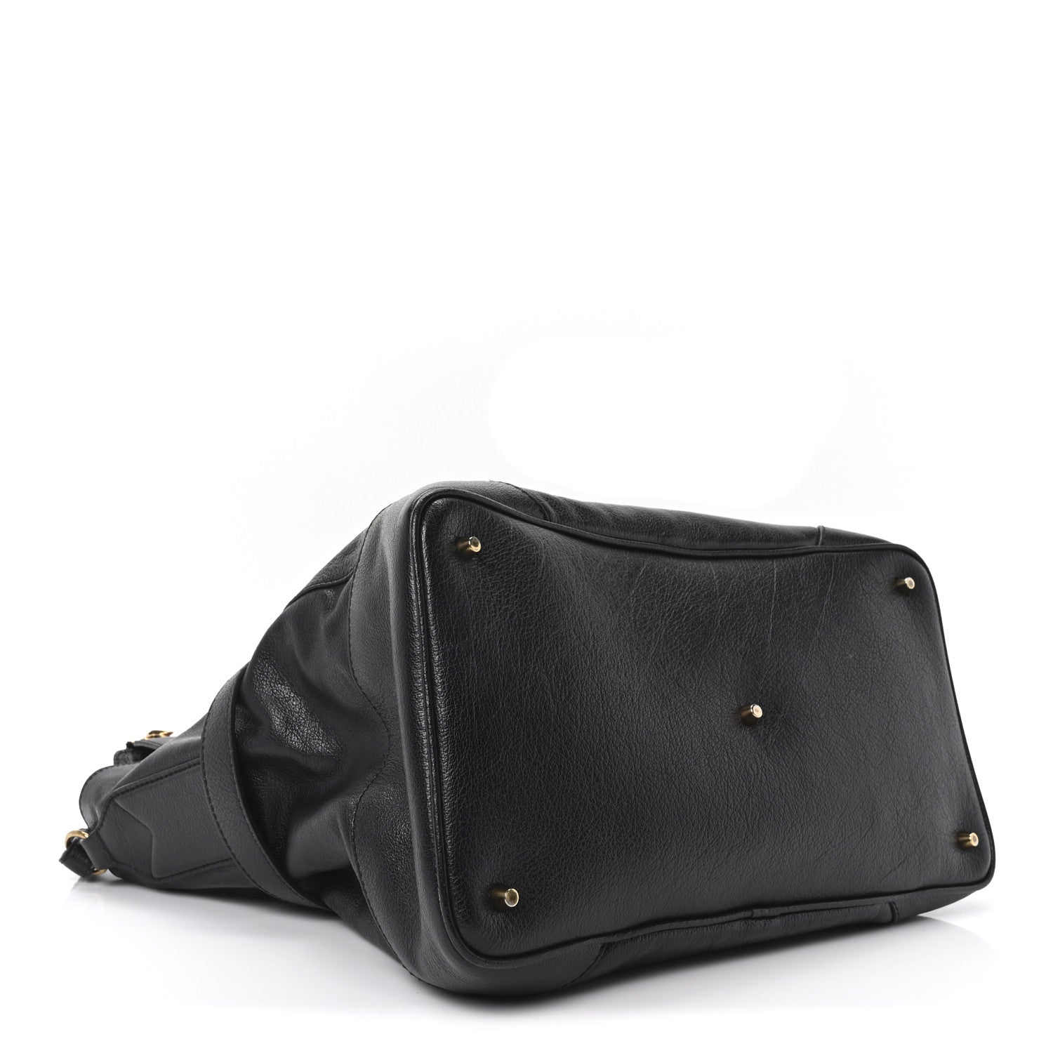 Burberry Grainy Calfskin Larsen Shoulder Bag Black 4 of 11