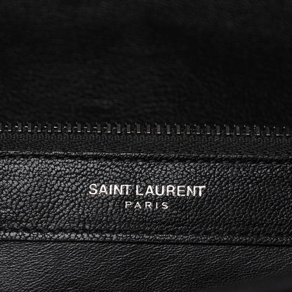Saint Laurent Sheepskin Tri-quilt Monogram Large College Satchel Black 7 of 9