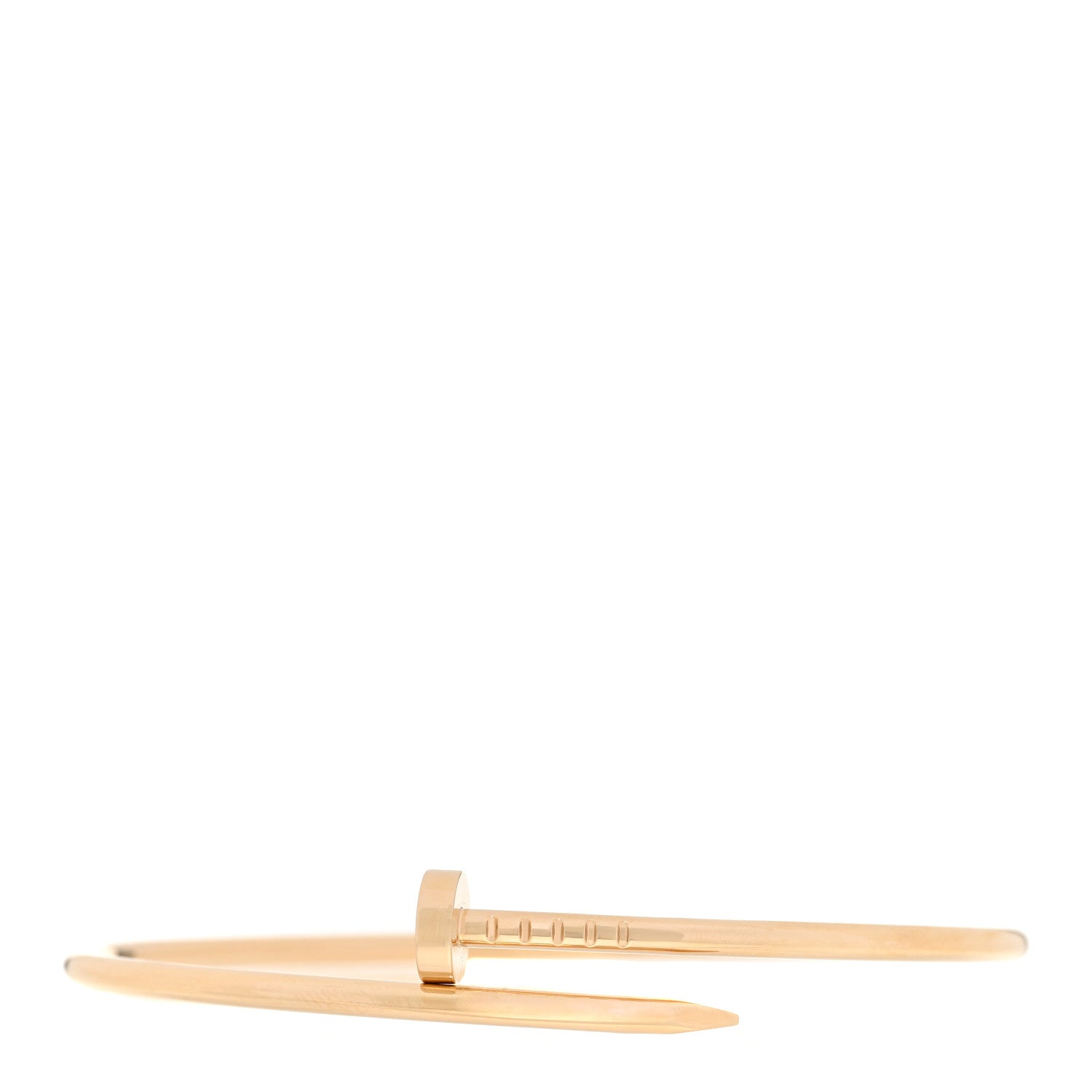 Cartier 18K Yellow Gold Small Juste Un Clou Bracelet 18 1 of 4