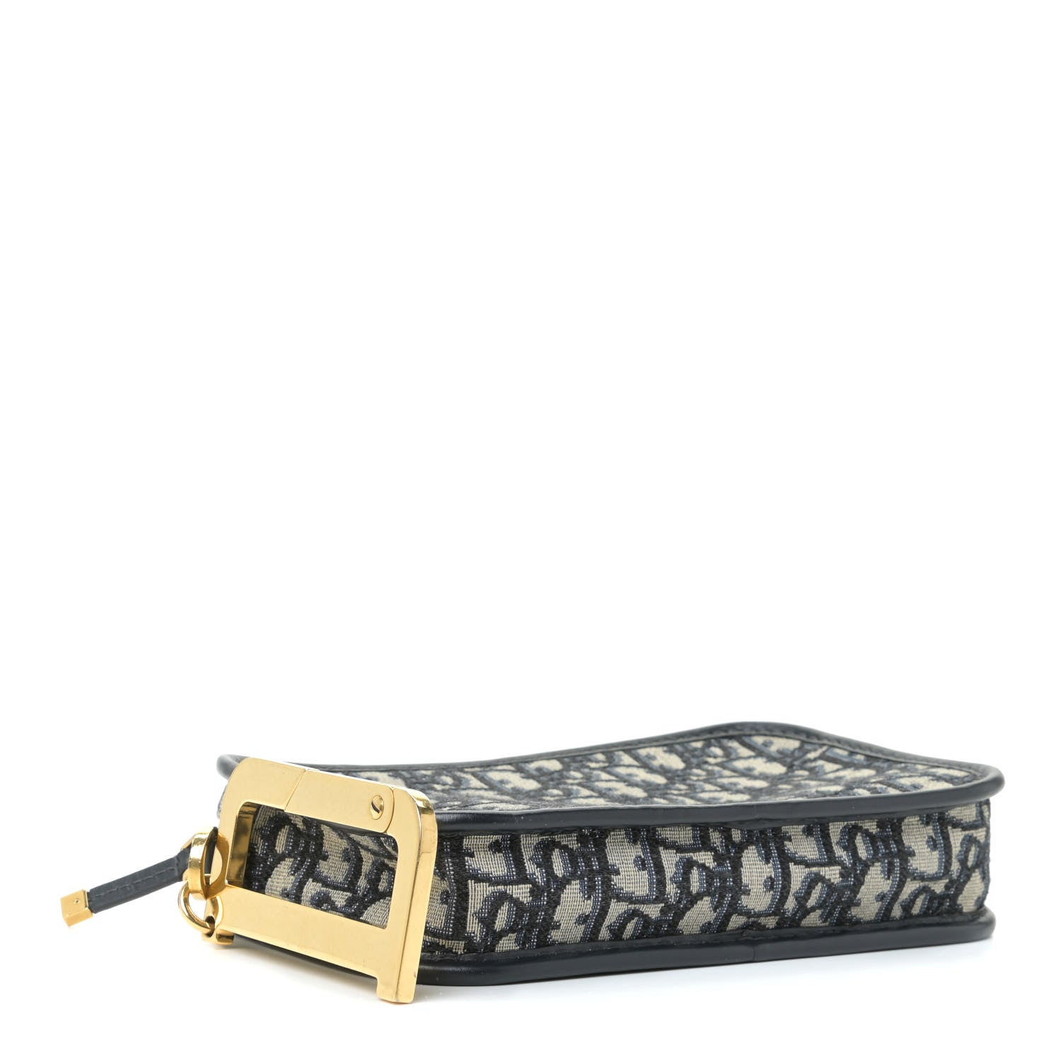 Christian Dior Oblique Diorquake Clutch Blue 5 of 13