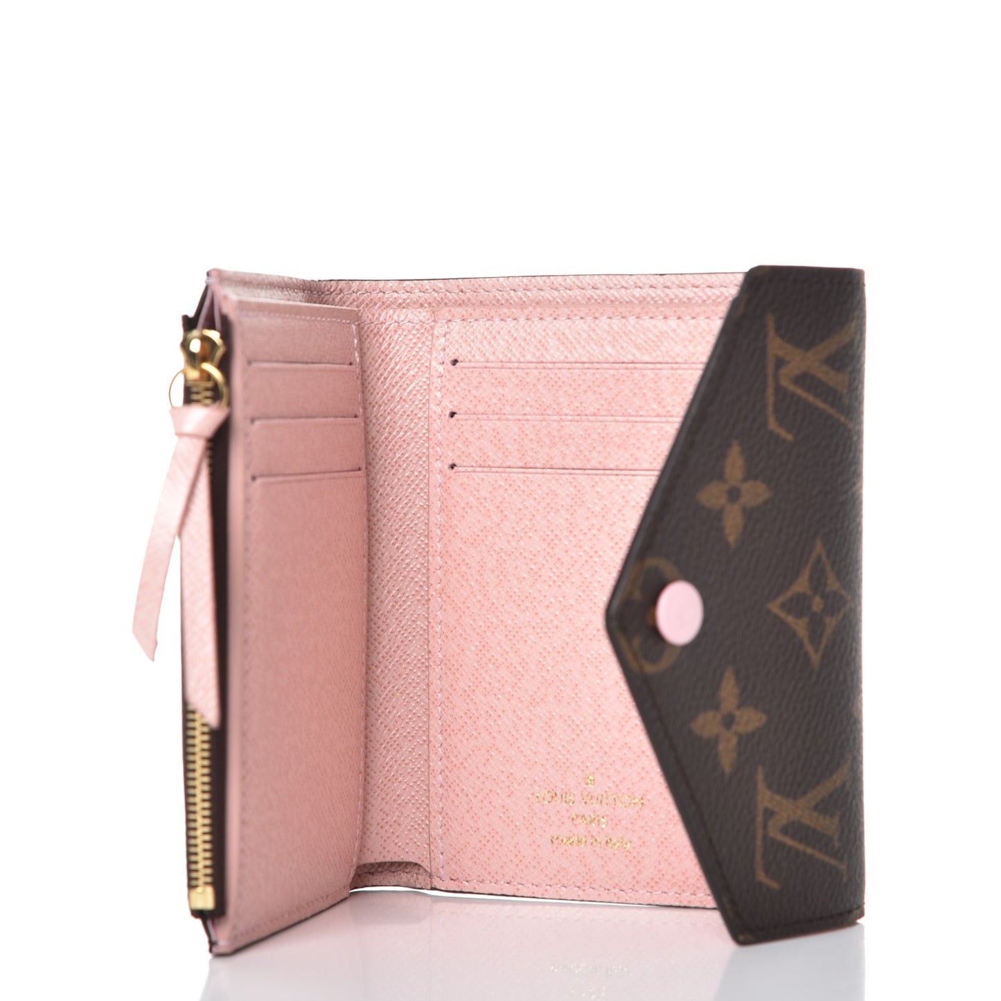 Monogram Victorine Wallet Rose Ballerine
