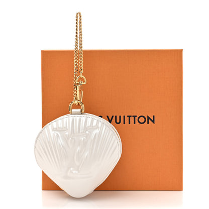 Louis Vuitton Cowhide By The Pool Shell Coin Purse White 7 of 7
