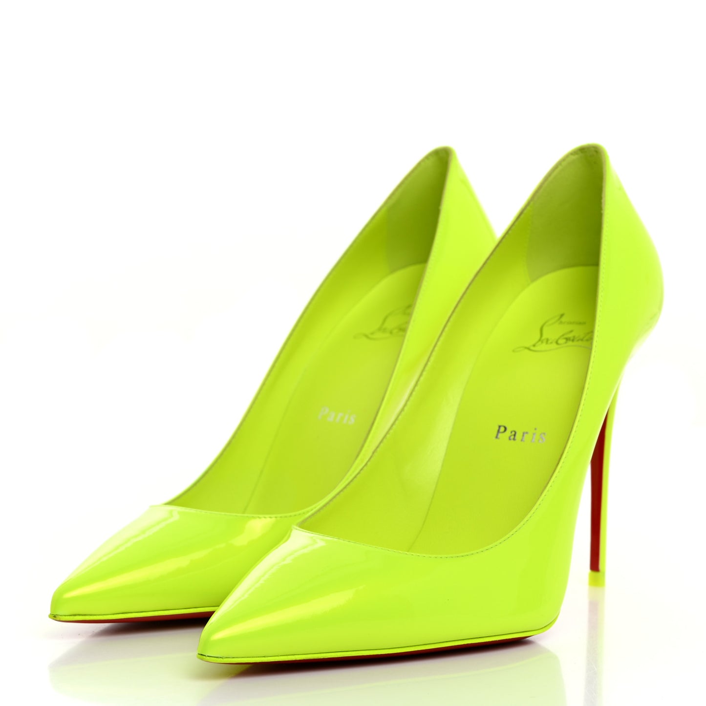 Patent Perle So Kate 100 Pumps 39.5 Fluo Yellow