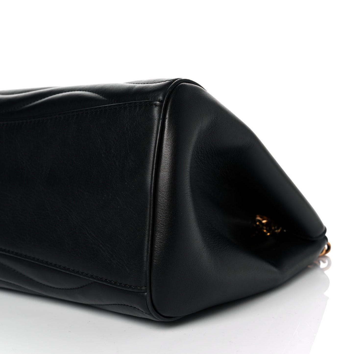 Calfskin New Wave Chain Tote Black
