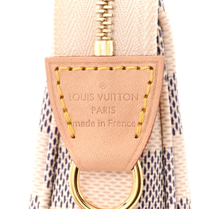 Louis Vuitton LOUIS VUITTON Damier Azur Pochette Accessories NM 6 of 9