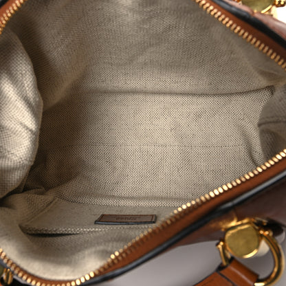 Chloe Shiny Calfskin Small Paraty 24 Clay Brown 5 of 9