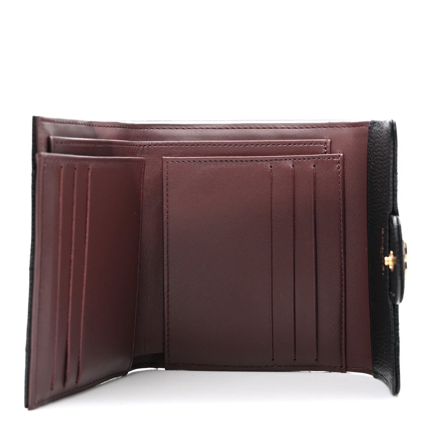 Chanel Caviar Quilted Compact Flap Wallet Black 5 of 8