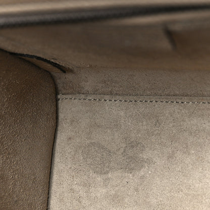Celine Drummed Calfskin Nano Luggage Dune 12 of 12