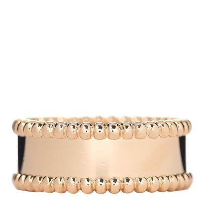 Van Cleef & Arpels 18K Yellow Gold Perlee Signature Ring 52 6 3 of 5