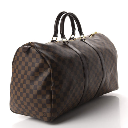 Louis Vuitton Damier Ebene Keepall 50 2 of 8