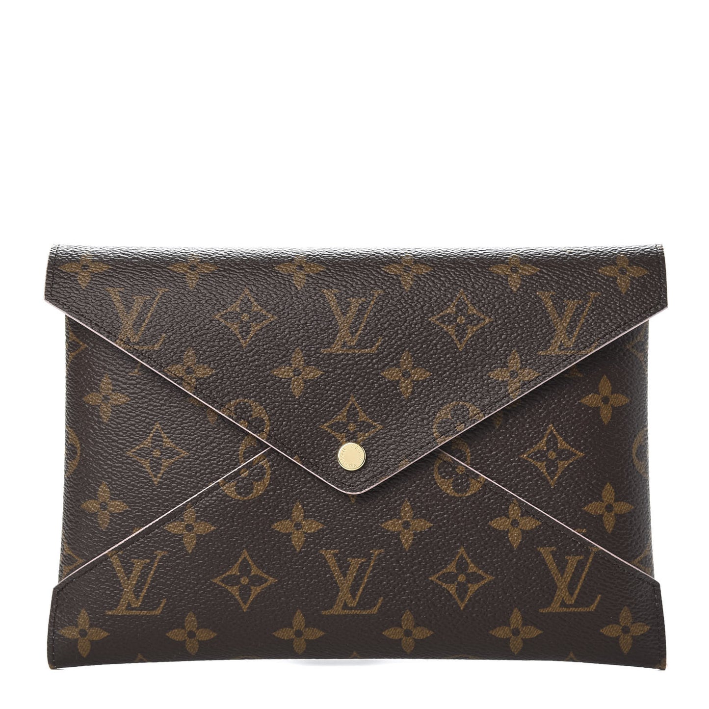 Monogram Large Kirigami Pochette Insert Rose Ballerine