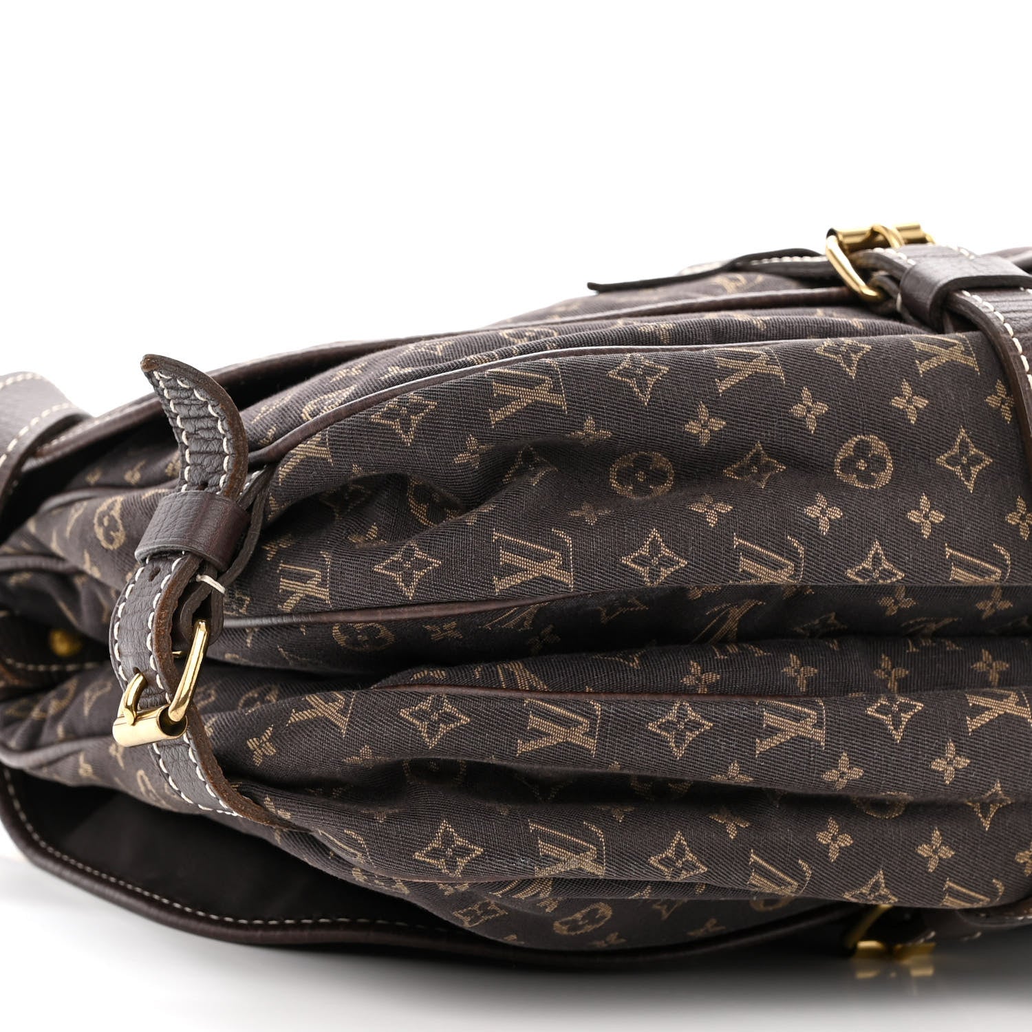 Louis Vuitton Monogram Mini Lin Saumur Ebene 9 of 12