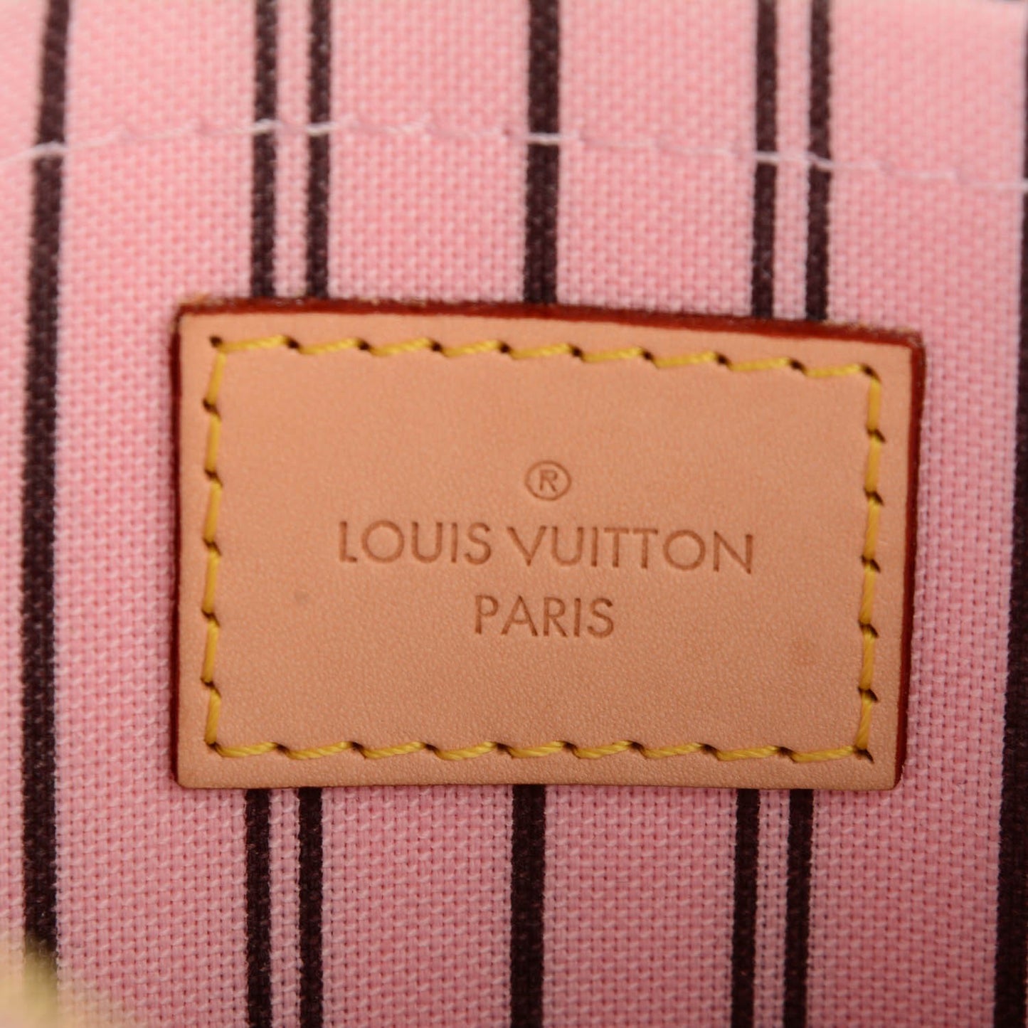 Monogram Neverfull MM GM Pochette Rose Ballerine
