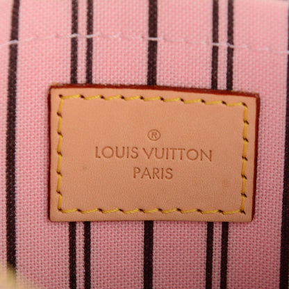 Louis Vuitton Monogram Neverfull MM GM Pochette Rose Ballerine 6 of 8