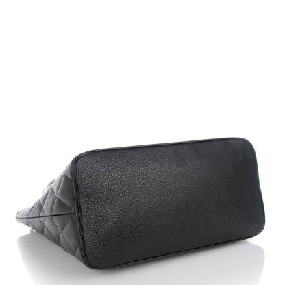 Chanel Caviar Quilted Medallion Tote Black 4 of 7