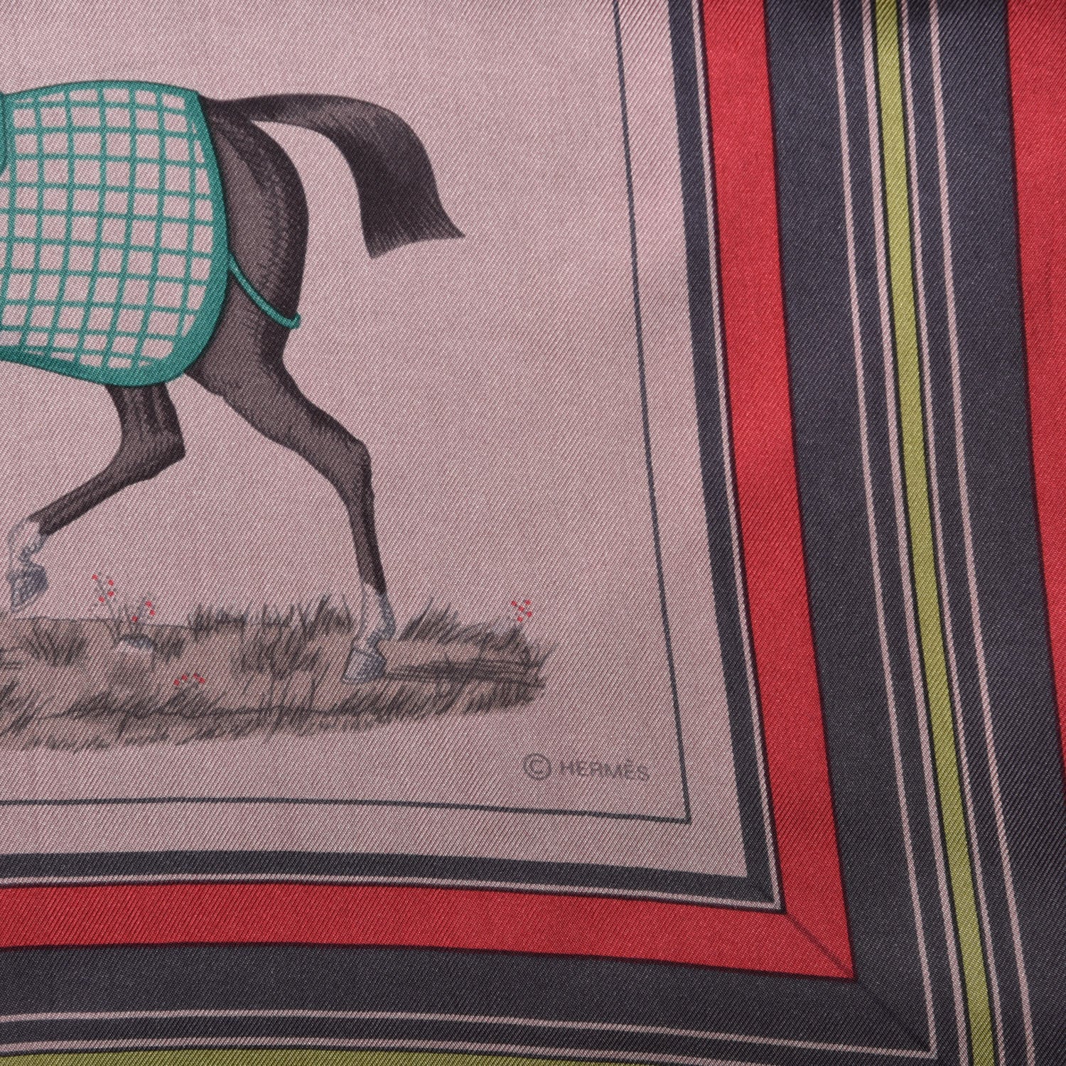 Hermes Silk Dip Dye Couvertures Et Tenues de Jour Scarf 90 4 of 7