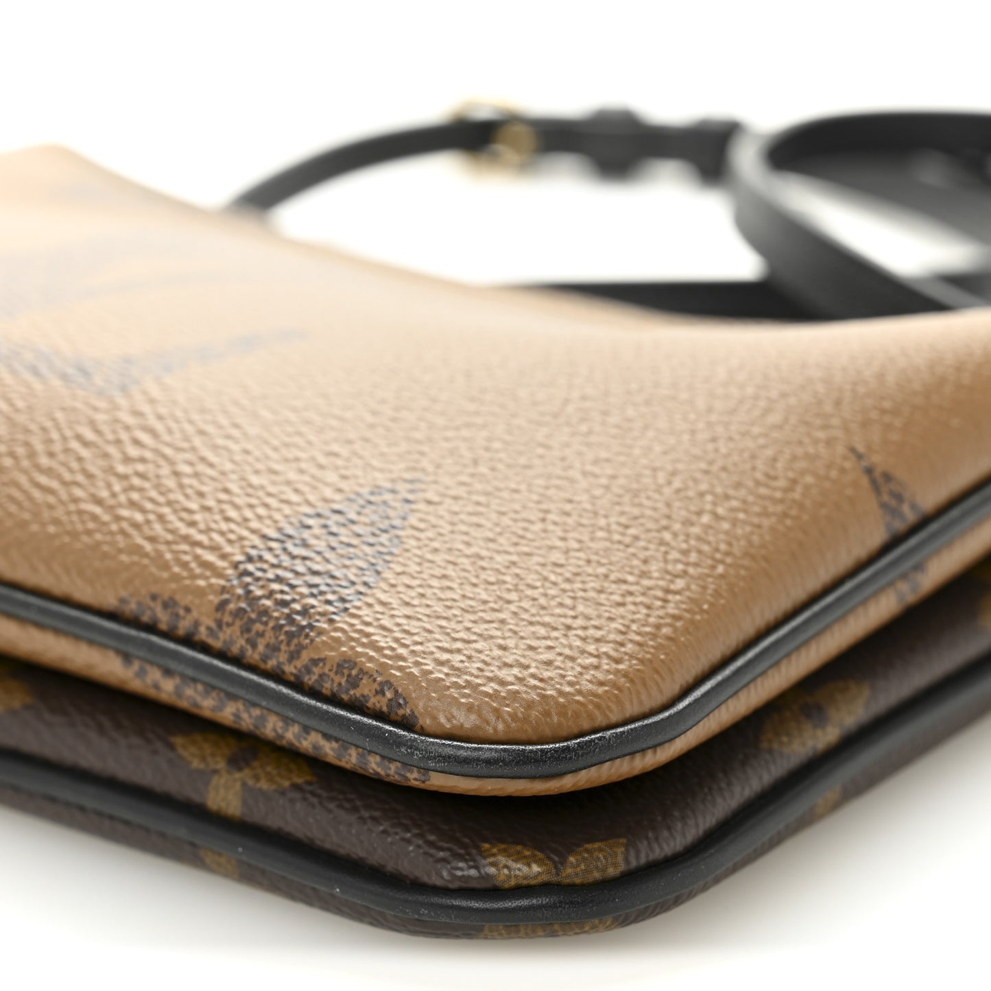 Reverse Monogram Giant Double Zip Pochette