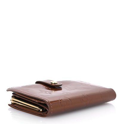 Louis Vuitton Vernis French Purse Wallet Bronze 4 of 13
