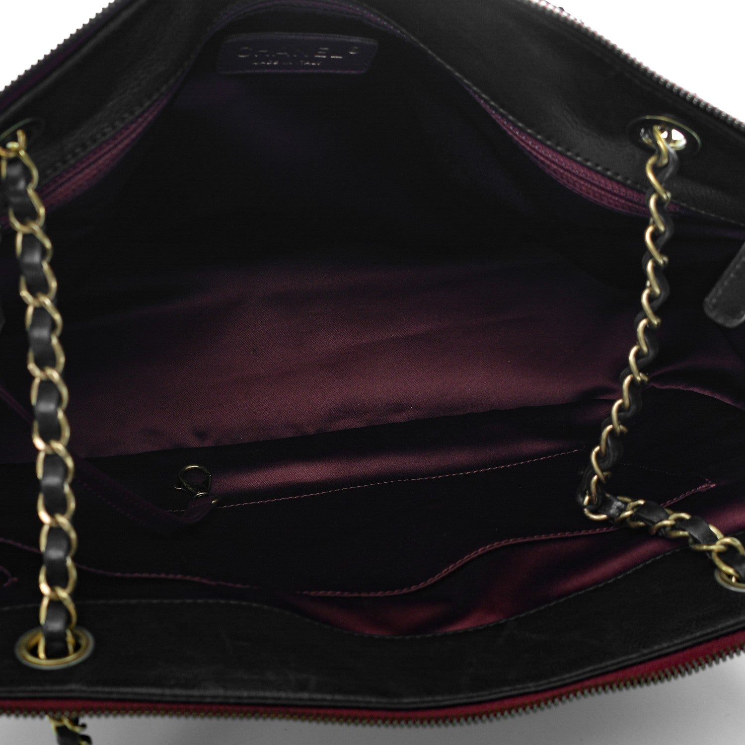 Chanel Calfskin Quilted Maxi Blizzard Zip Top Flap Black 5 of 7