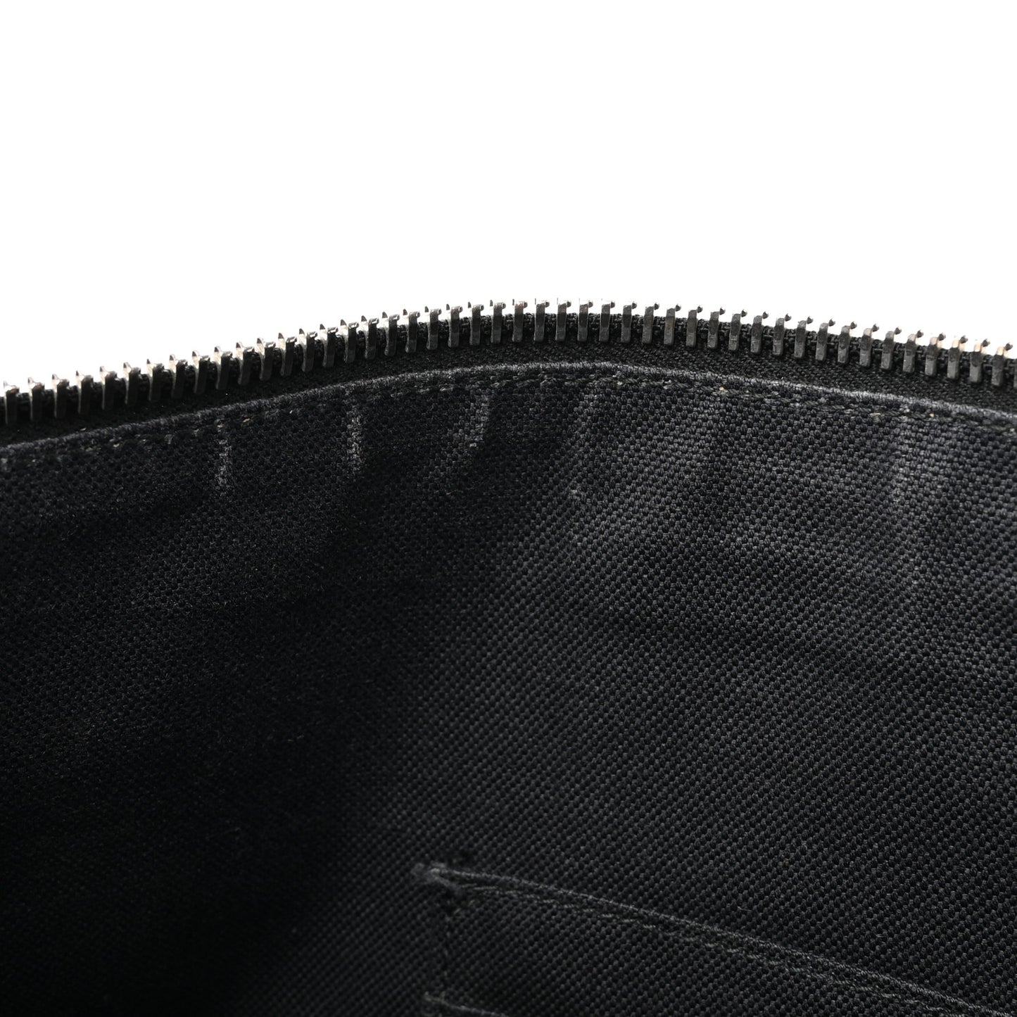 Soft GG Supreme Monogram Appia Calfskin Web East West Messenger Bag Black Grey