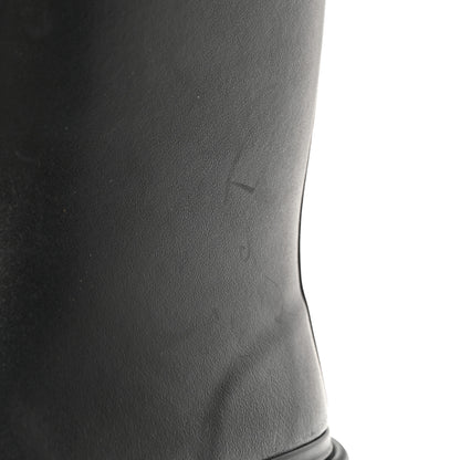 Chanel Caoutchouk CC High Boots 37 Black 11 of 17