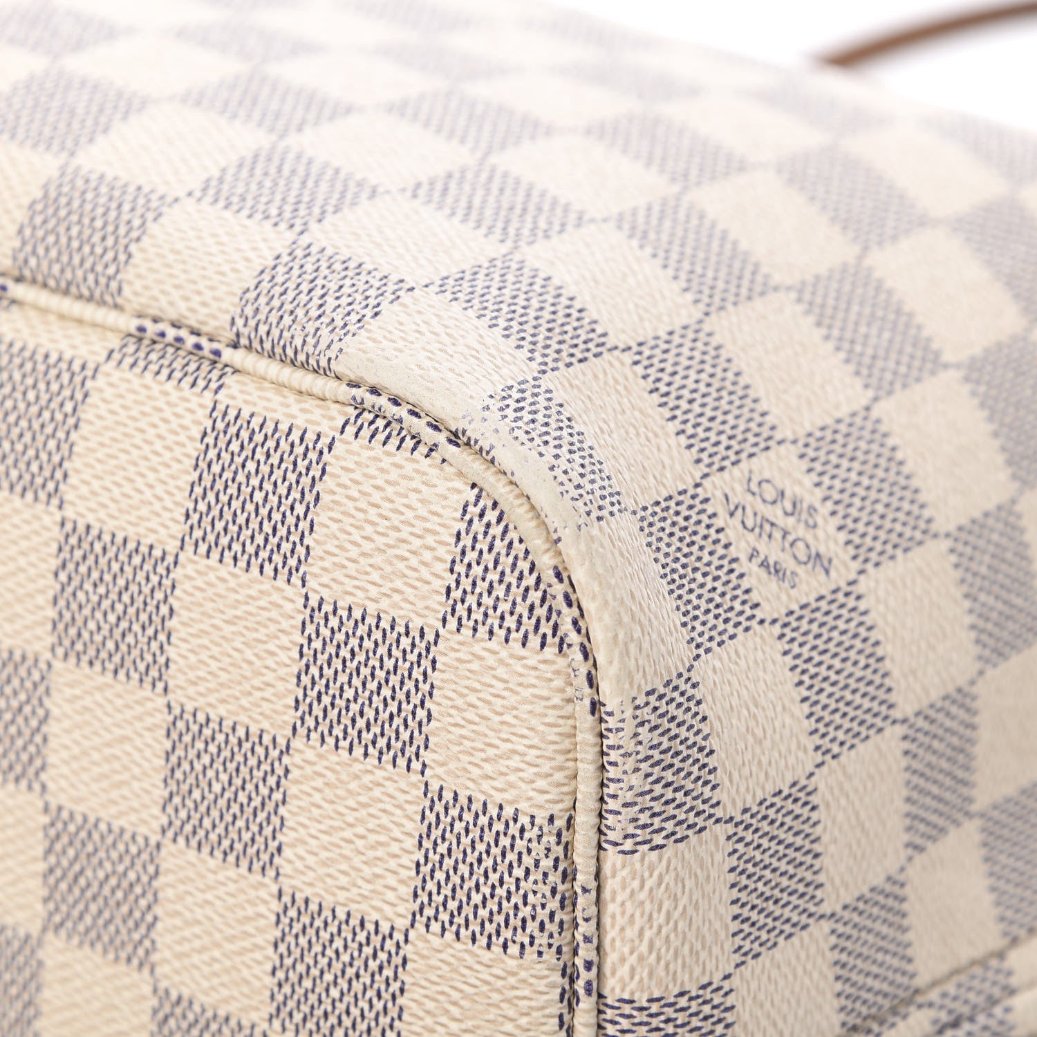 Louis Vuitton Damier Azur Neo Neverfull MM Rose Ballerine 12 of 23