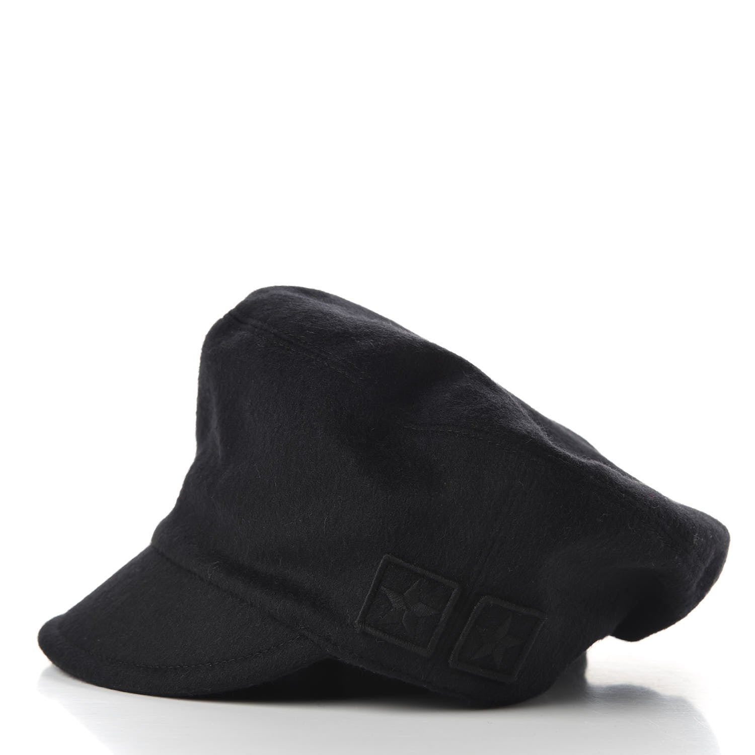 Gucci Wool Military Badges Cap XL Black 4 of 8