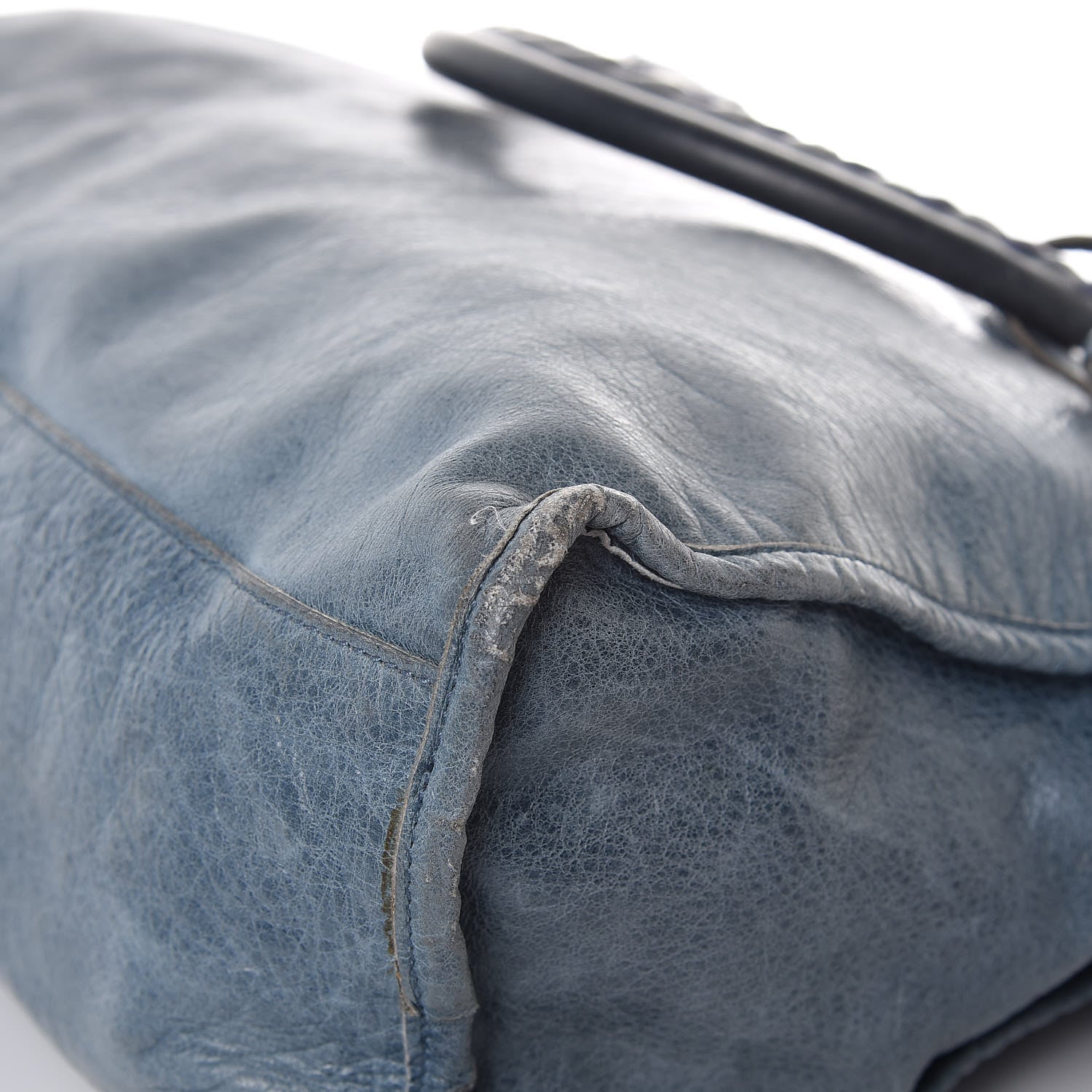 Balenciaga Chevre Classic Silver Hardware City Bleu Jean 16 of 25