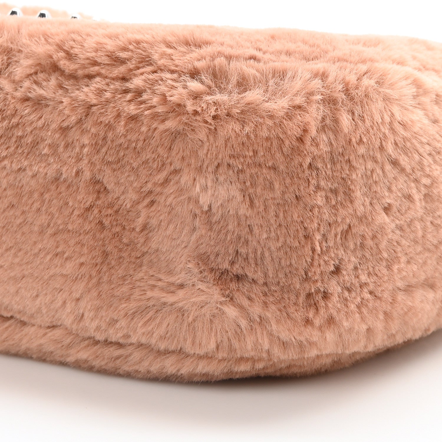 Marc Jacobs Faux Fur Plush Snapshot Camera Bag Fluffy Rose 10 of 10
