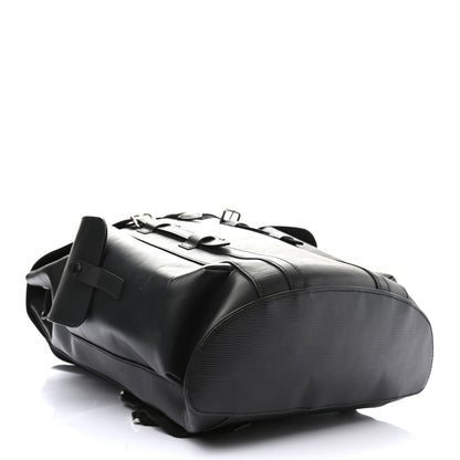 Louis Vuitton Epi Christopher Backpack PM Black 4 of 10