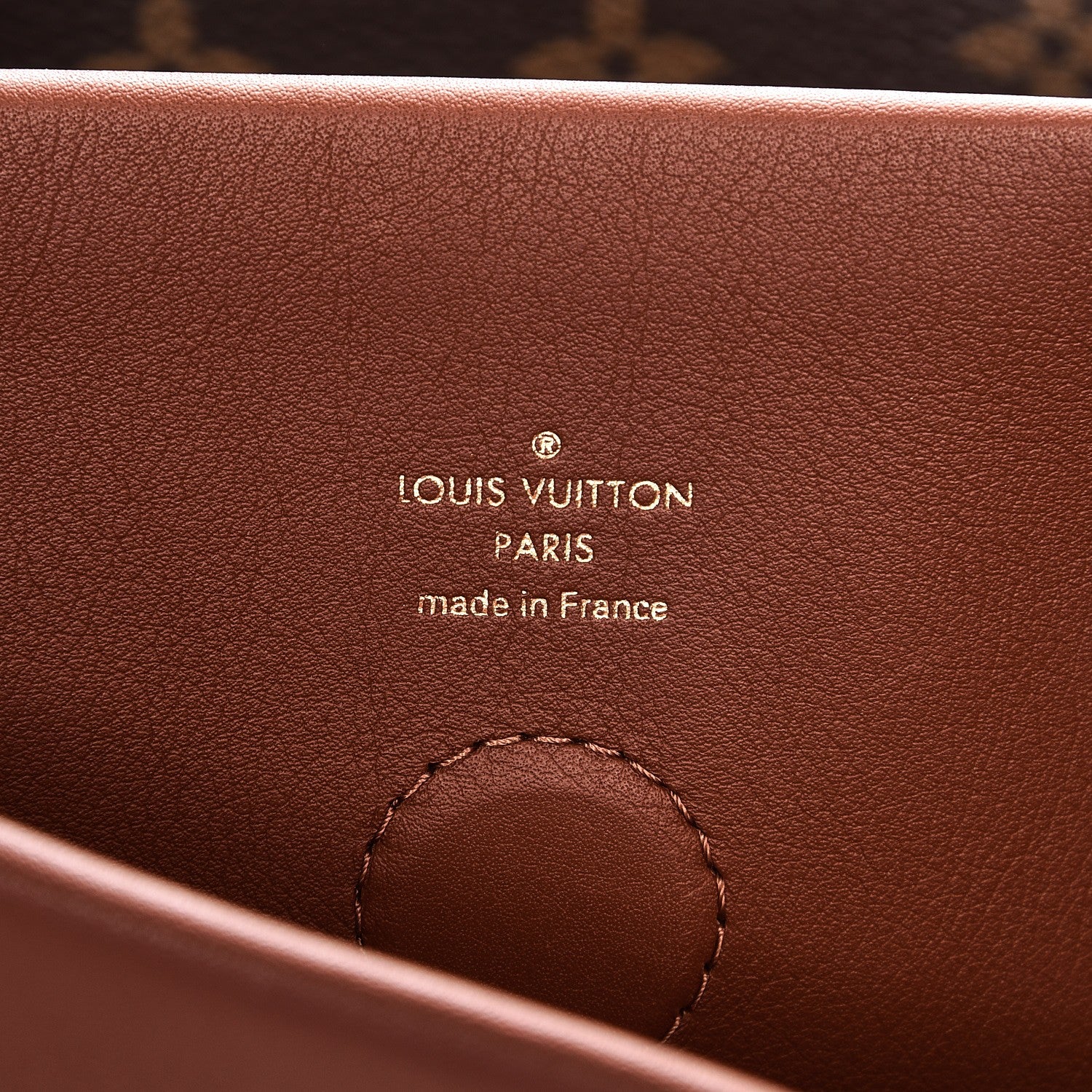 Louis Vuitton Monogram Tuileries Hobo Caramel 6 of 7